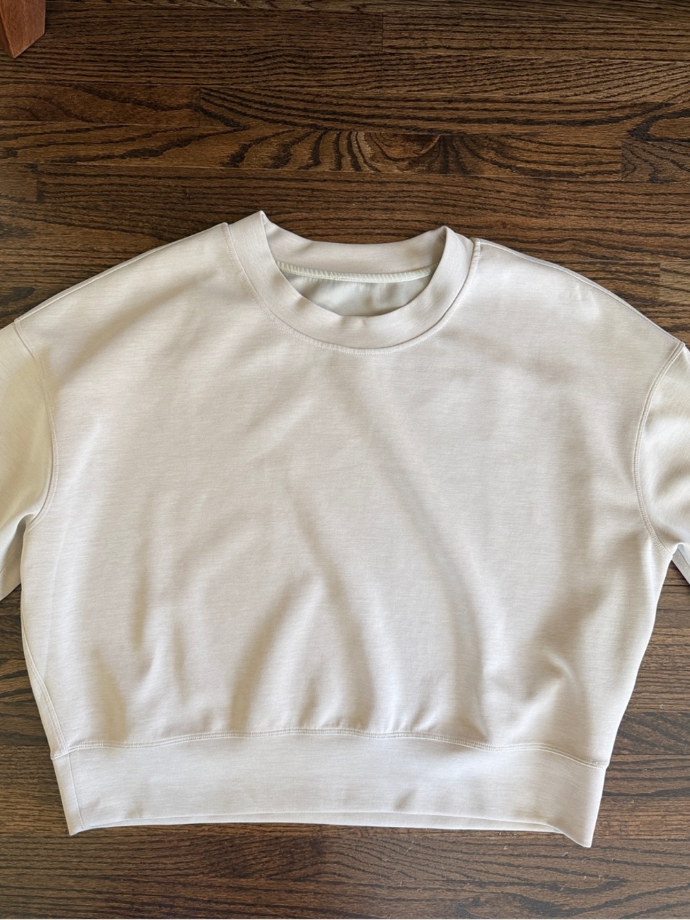 lululemon Softstreme Crewneck Sweatshirt in Bone